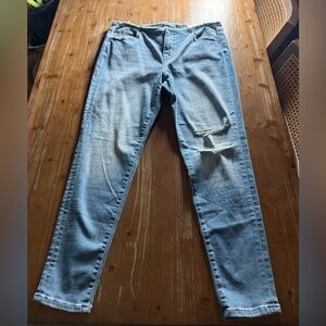 American Eagle Outfitters Light Blue Denim Shorts